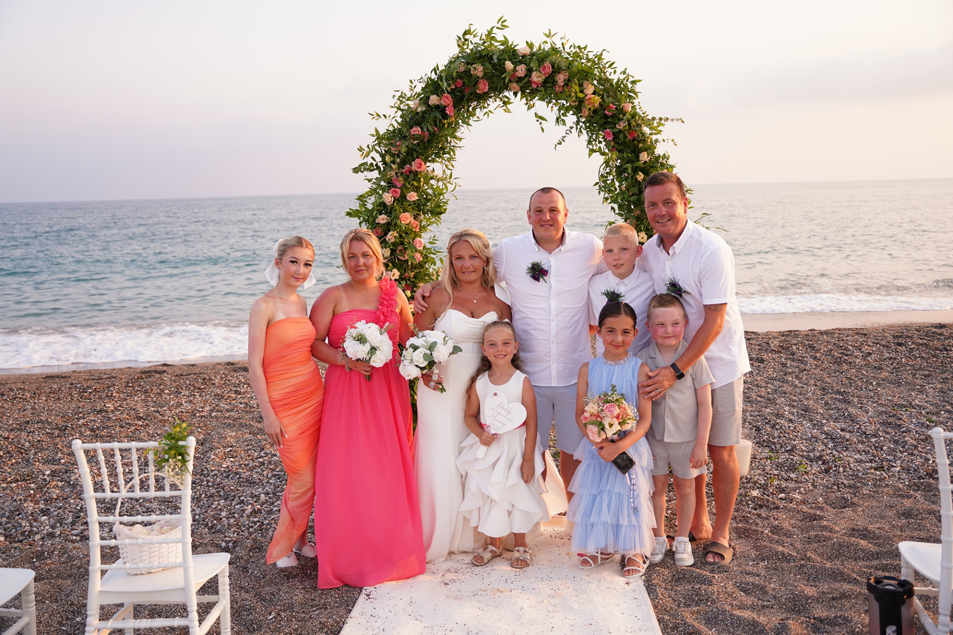 A Romantic Beach Wedding at Kizilot Beach Antalya: Sarah and Craig’s Unforgettable Day